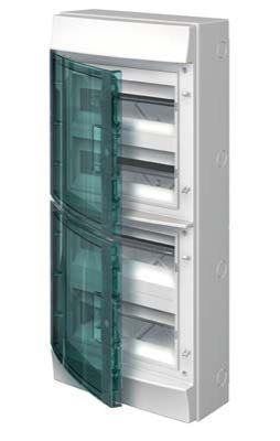 Бокс настенный 48М прозр. дверь Mistral65 (с клемм) ABB 1SLM006501A1207 Бокс настенный 48М прозр. дверь Mistral65 (с клемм) ABB 1SLM006501A1207
