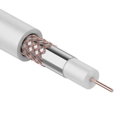 Кабель RG-59U+Cu (64%) 75Ом 100м (м) Rexant 01-2641 фото 2 Кабель RG-59U+Cu (64%) 75Ом 100м (м) Rexant 01-2641 фото 2