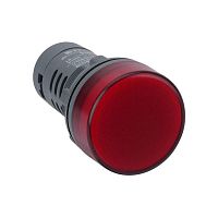 Лампа сигнальная монобл. SB7 22мм LED 230В AC красн. SE SB7EV04MP
