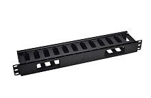 Органайзер кабельный 19дюйм 1U с крышкой TOKOV ELECTRIC TKE-CM-1U-PC