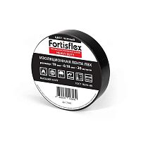 Изолента ПВХ 19x0.18x20 Heavy Duty черн. Fortisflex 71240
