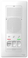 Устройство переговорное (Домофон) BLANCA настен. монтаж 4.5В бел. SchE BLNDA000011