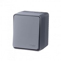 Выключатель 1-кл. ОП AtlasDesign Profi54 10 АХ антрацит SchE ATN544011
