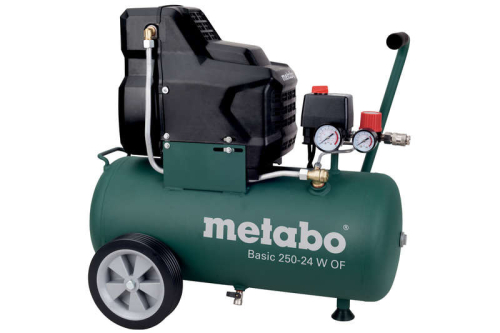Компрессор безмасляный Basic 250-24 W OF 1.5кВт 24л Metabo 601532000 Компрессор безмасляный Basic 250-24 W OF 1.5кВт 24л Metabo 601532000