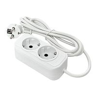 Удлинитель 2х5м с заземл. 16А IP20 Эксперт 3.0кВт ПВС 3х1 EKF UBA16-310-2-05