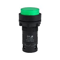 Кнопка с подсветкой OptiSignal Compact D22 С7-PL-M310 зел. 1НО 230В AC XB7NW33M1 КЭАЗ 362100