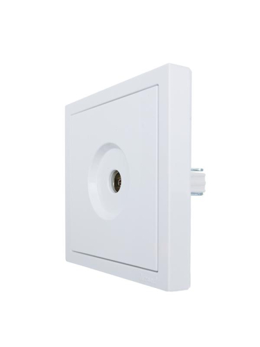 Розетка ТВ оконечная СП ZIMA IP20 бел. LEZARD 704-0288-130 фото 2