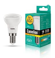 Лампа светодиодная LED6 R50/830/E14 6Вт 3000К тепл. бел. E14 455лм 220-240В Camelion 11658