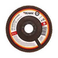 Круг лепестковый торцевой P24 125х22.2мм Kranz KR-90-0010