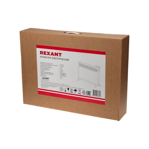 Конвектор электрический 1.5кВт с механическим термостатом Rexant 60-0084 фото 8 Конвектор электрический 1.5кВт с механическим термостатом Rexant 60-0084 фото 8