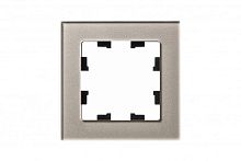 Рамка 1-м AtlasDesign Nature стекло шампань SchE ATN320501