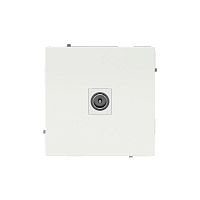 Розетка телевизионная одиночная TV KANT бел. магнолия DKC 7000503