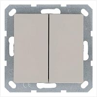 Переключатель перекрестный 2-кл. 10А IP20 механизм тауп Jasmart G3014T