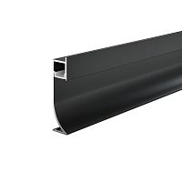 Профиль алюминиевый плинтус с подсветокой 53х14 Maytoni ALM-5314-B-2M