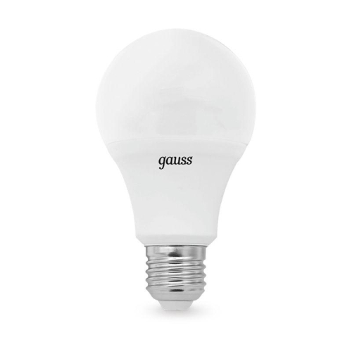 Лампа светодиодная Black 12Вт A60 грушевидная 6500К холод. бел. E27 1200лм GAUSS 102502312 фото 5