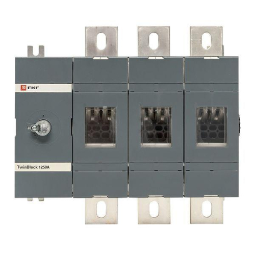 Рубильник 3п 1250А без рукоятки управления TwinBlock PROxima EKF tb-s-1250-3p фото 2