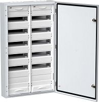 Корпус металлический ЩРн-144 (2х72) 960х570х140 IP54 бел. (одна дверь) TITAN 5 IEK TI5-50-N-2X072-54