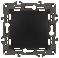 Выключатель 1-кл. СП Elegance 14-1101-05 10А IP20 250В 10AX механизм антрацит Эра Б0034212