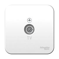 Коннектор TV ОП BLANCA изол. пласт. бел. SchE BLNTA000011