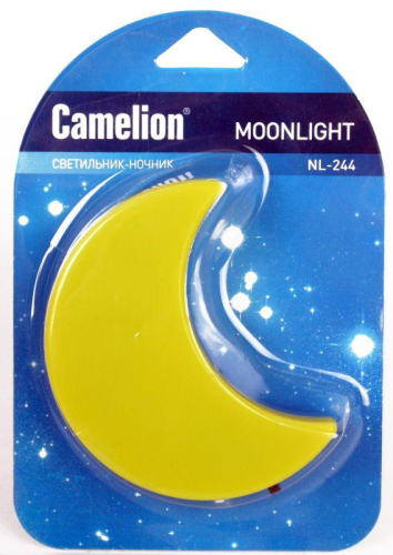 Светильник "Месяц" NL-244 LED ночник с выкл. 220В Camelion 14264 фото 8