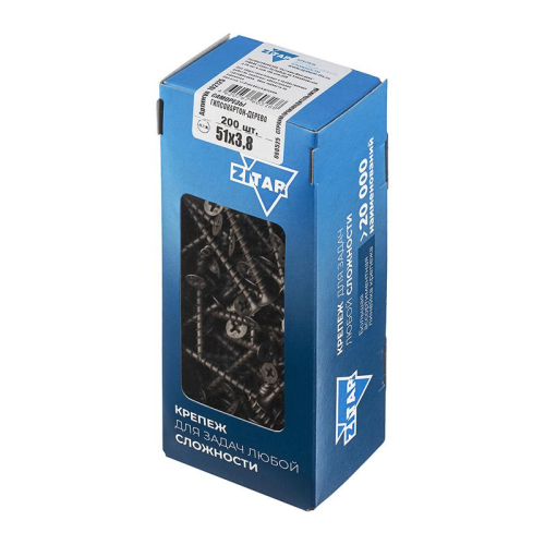 Саморез ШСГД 3.8х51 (уп.200шт) Tech-Krep/Zitar 102125 фото 3