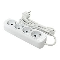 Удлинитель 4х5м с заземл. 16А IP20 Эксперт 3.0кВт ПВС 3х1 PROxima EKF UBA16-310-4-05