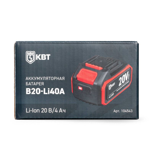 Батарея аккумуляторная B20-Li40A КВТ 104543 фото 3