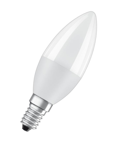 Лампа светодиодная LED Value LVCLB60 7SW/840 свеча матовая E14 230В 10х1 RU OSRAM 4058075578944