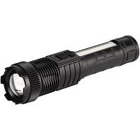 Фонарь светодиодный UA-402 универсальный аккумуляторный 5Вт LED+5Вт COB Zoom 6 режимов маячок клипса USB type-C Эра Б0069804