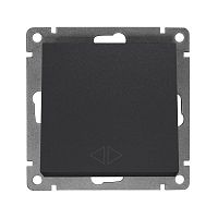 Переключатель перекрестный 1-кл. СП Афина 10А IP20 механизм графит UNIVersal A0024-Gr