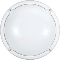 Светильник светодиодный 71 623 OBL-R1-12-4K-WH-IP65-LED-SNRV 12Вт 4000К IP65 (оптико-акустич. датчик) ОНЛАЙТ 71623