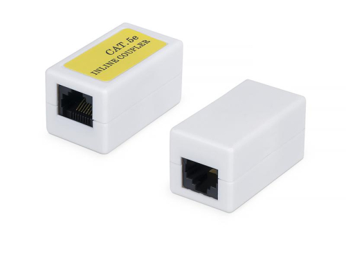 Адаптер проходной (coupler) CA-8P8C-C5e-WH RJ45 (8P8C) кат.5E Cabeus 7982c Адаптер проходной (coupler) CA-8P8C-C5e-WH RJ45 (8P8C) кат.5E Cabeus 7982c