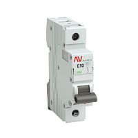 Выключатель автоматический модульный 1п C 10А 10кА AV-10 AVERES EKF mcb10-1-10C-av