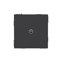 Розетка телевизионная проходная TV KANT черн. уголь DKC 7012513