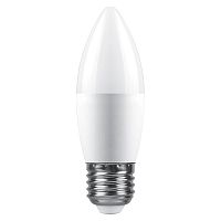 Лампа светодиодная SBC3720 20Вт C37 свеча 4000К E27 230В SAFFIT 55270