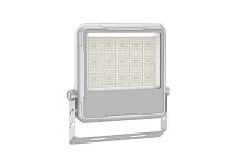 Прожектор светодиодный СДО FL 21 C 150W AM1 840 GR CL 358х364х49мм 150Вт 4000К IP66 уличный сер. Русский Свет 17082123356