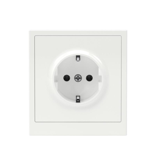 Розетка силовая KANT 2P+E без шторки бел. магнолия DKC 7000033 фото 6