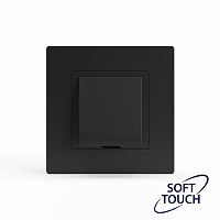 Вывод кабеля СП Pixel IP20 механизм карбон TOKOV ELECTRIC TKE-PX-CP-C14