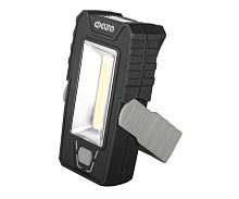 Фонарь светодиодный рабочий WL2-L2W/L03-gy 2COB(150лм)+3LED(30лм) IP44 яркий/эконом магнитное основание с вращением на 180град. ABS-пластик с прорезиненным покрытием 3хAAA (не в компл.) сер. ФАZА 5023703