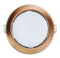 Светильник светодиодный 71 282 NGX-R1-006-GX53 IP20 точечный черн. медь Navigator 71282