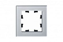 Рамка 1-м AtlasDesign Nature стекло алюм. SchE ATN320301