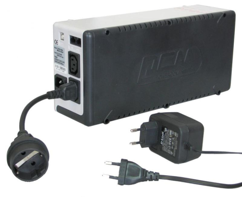 Кабель SCUT IEC-320 C14 to Socket Type-F 250В 10А POWERCOM 504291 фото 3