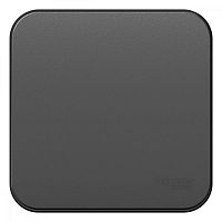 Выключатель 1-кл. ОП Blanca 10А IP20 (сх. 1) 250В с изолир. пластиной антрацит SchE BLNVA101016