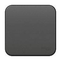 Переключатель 1-кл. ОП Blanca 10А IP20 (сх. 6) 250В с изолир. пластиной антрацит SchE BLNVA106016
