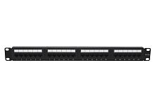Патч-панель 19 1U кат.5E неэкранир. 24 порта RJ45 Dual IDC с задним кабельным организатором TOKOV ELECTRIC TKE-PP-5E-1U-24P-UTP-CO