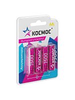 Аккумулятор AA/R6 NI-MN 1500мА.ч BP-4 (блист.4шт) КОСМОС KOCR6NIMH1500mAh4BL