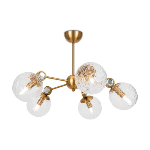Светильник Mellow 40Вт E14х5 IP20 подвесной Freya FR5264PL-05BS фото 4