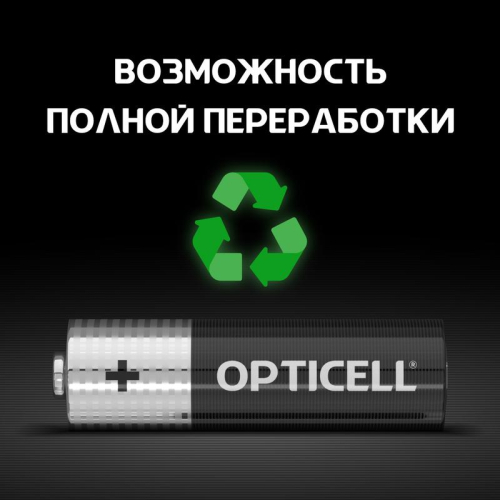 Элемент питания алкалиновый AA/LR6 (блист. 6шт) Basic Opticell 5051006 фото 6