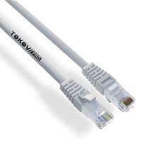 Патч-корд кат.5Е U/UTP 24 AWG PVC 2м TOKOV PRO TOKOV Eletrcic TKP-PC06-5EU-CUPVC-2M