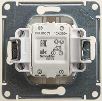 Механизм переключателя перекрестного 1-кл. СП Glossa 10А IP20 (сх. 7) 10AX перламутр SchE GSL000671